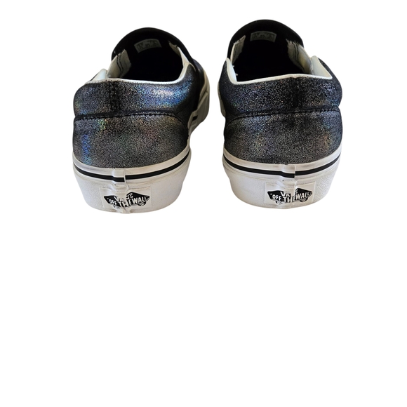 Vans Womens Black‎ Slip-On Shoes - Picture 10 of 13